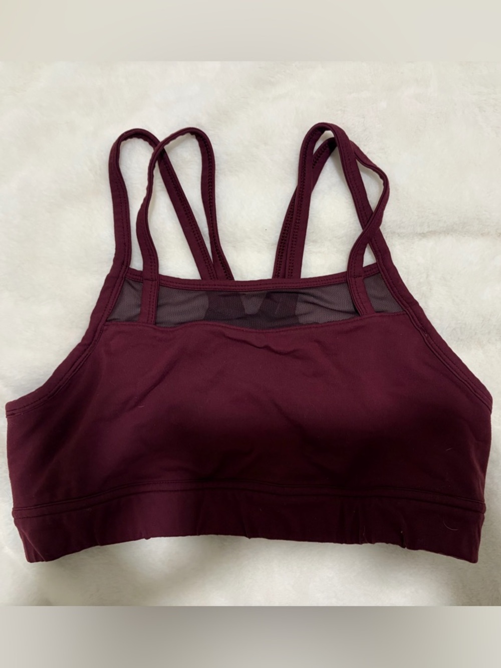 Oiselle Ballard Bra - Maroon